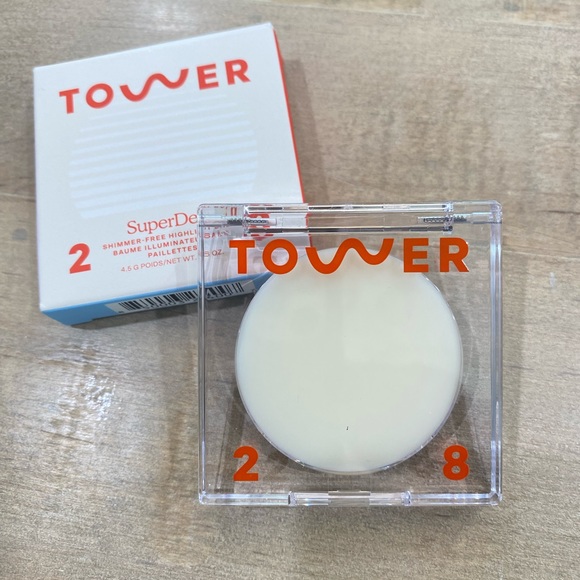 Tower 28 super dew highlighter balm complexion glassy luminous skin - Picture 1 of 5